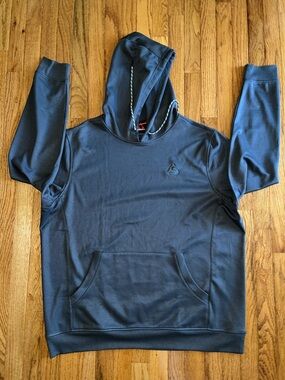 Men's Hooded Performance Sweatshirt - Charcoal